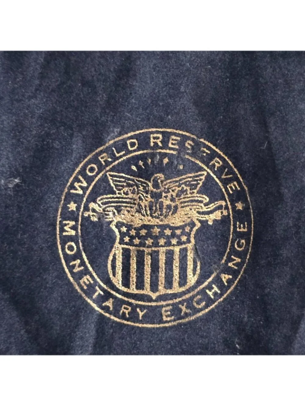 World Reserve Monetary Exchange Drawstring Pouch Coin Purse 5